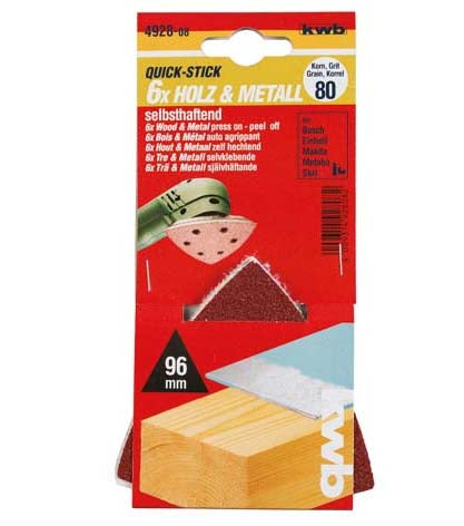 5 TREKANT SORTERAT SLIPPAPPER