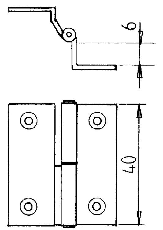 40MM H MÄSS LYFTGÅNGJÄRN