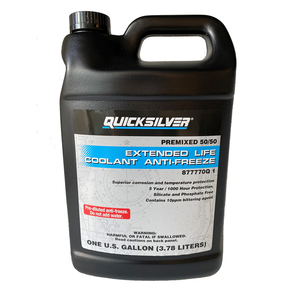 KYLARVÄTSKA  QUICKSILVER FÄRDIGBL. 50/50 4L RÖD