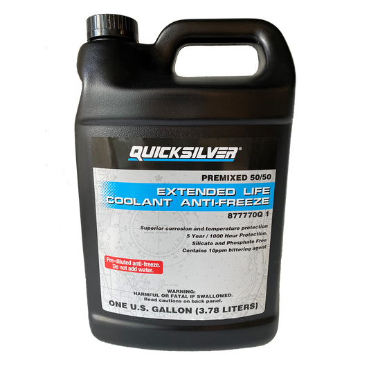 KYLARVÄTSKA  QUICKSILVER FÄRDIGBL. 50/50 4L RÖD